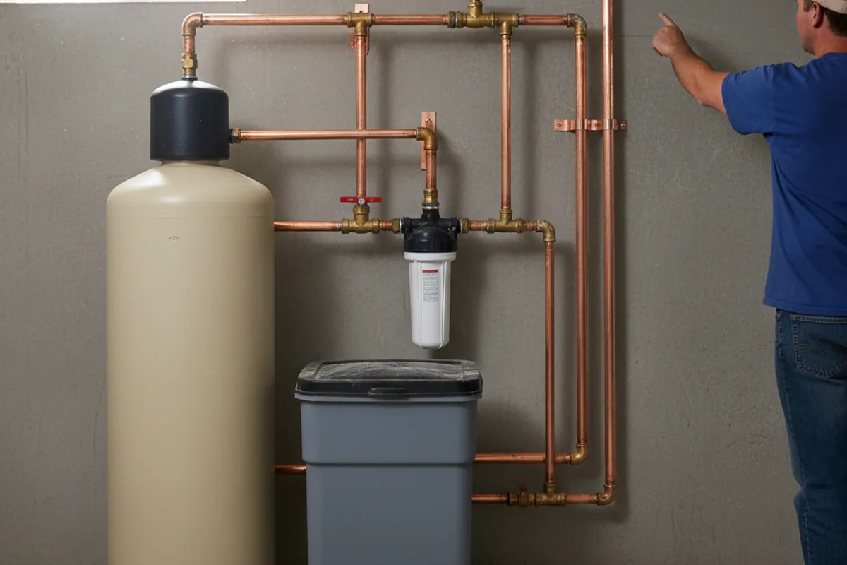 Whole-house water treatment system installed in Anna